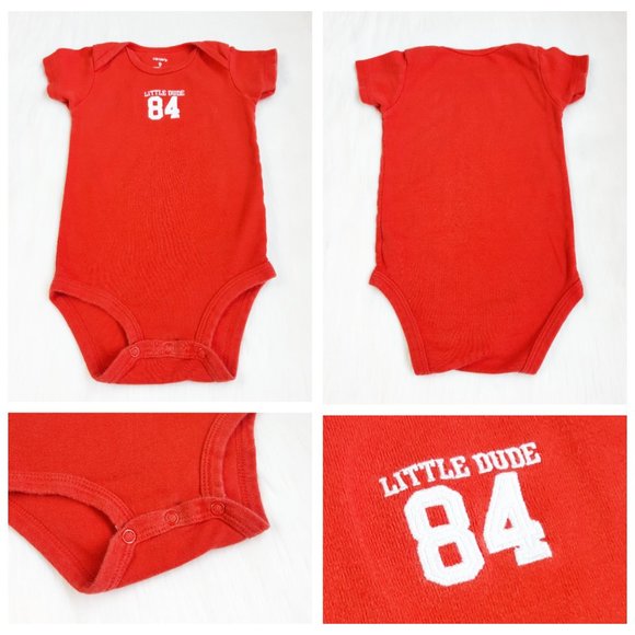 9M Infant Boys Bundle of 2 Onesies Short Sleeve Carter and Long Sleeve Circo - Picture 4 of 12